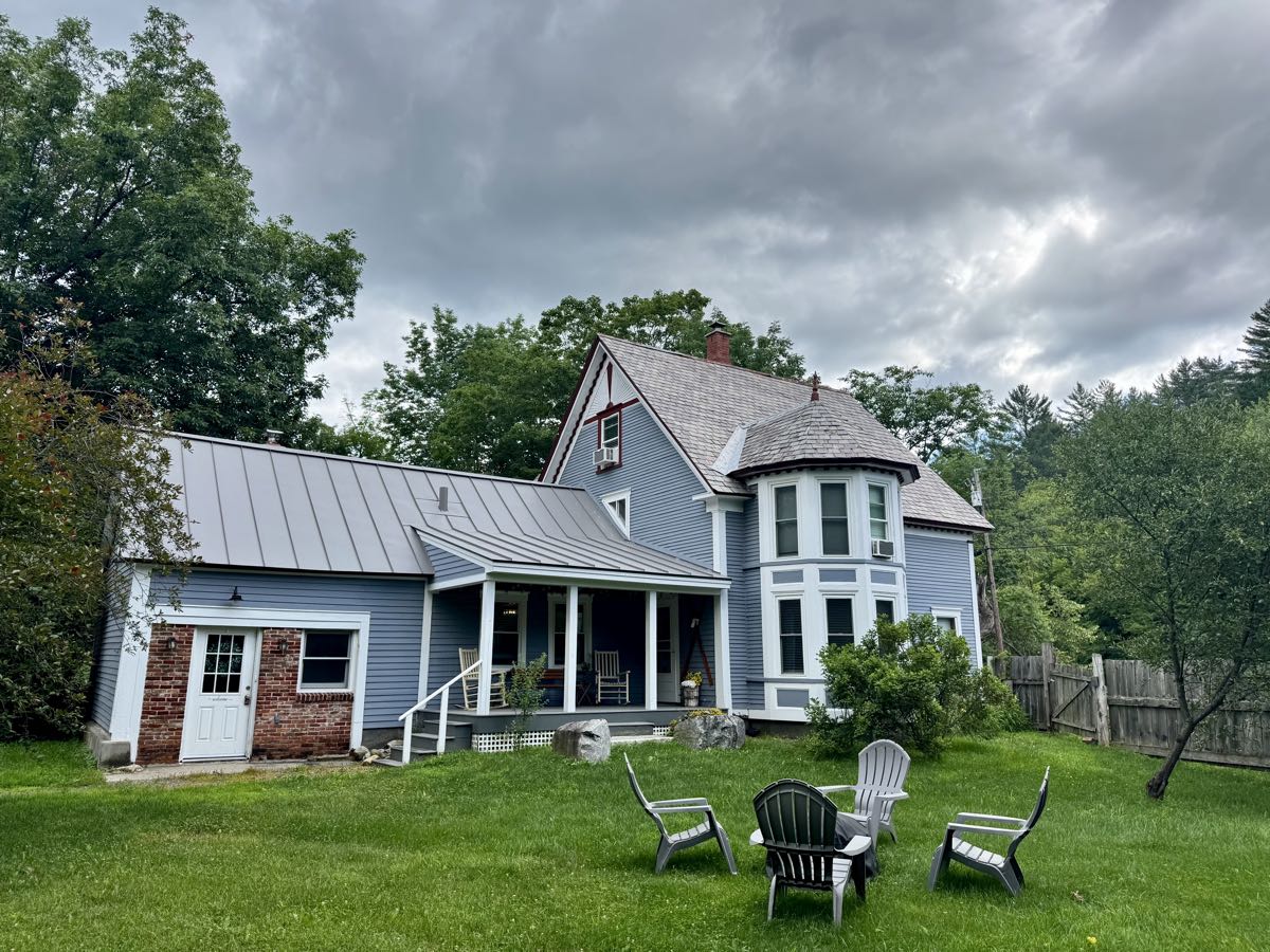The 1800s farmhouse at The Barn at Black River